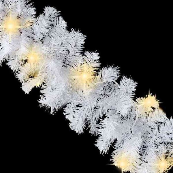 Maison Exclusive - Julelysguirlande med LED-lys 5 m Hvid Vit