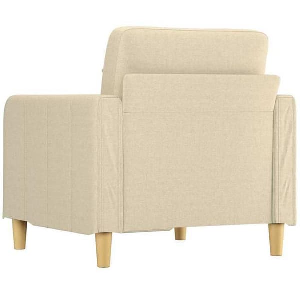 Maison Exclusive - Creme Stol 60 cm Stof