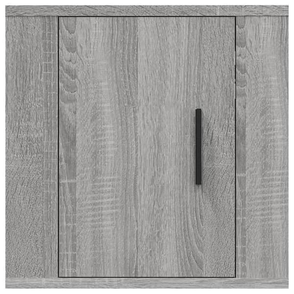 Maison Exclusive - Väggmonterad TV-möbel Sonoma grå 40x34,5x40 cm Sonoma grå