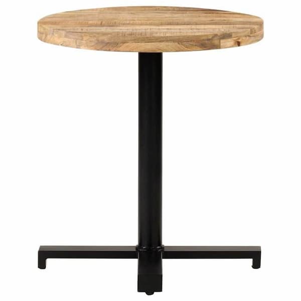 Maison Exclusive - Bistrobord Runt Ø70x75 cm Rå mangoträ