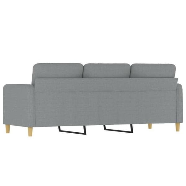 Maison Exclusive - 3-personers sofa Lys grå 180 cm Stof