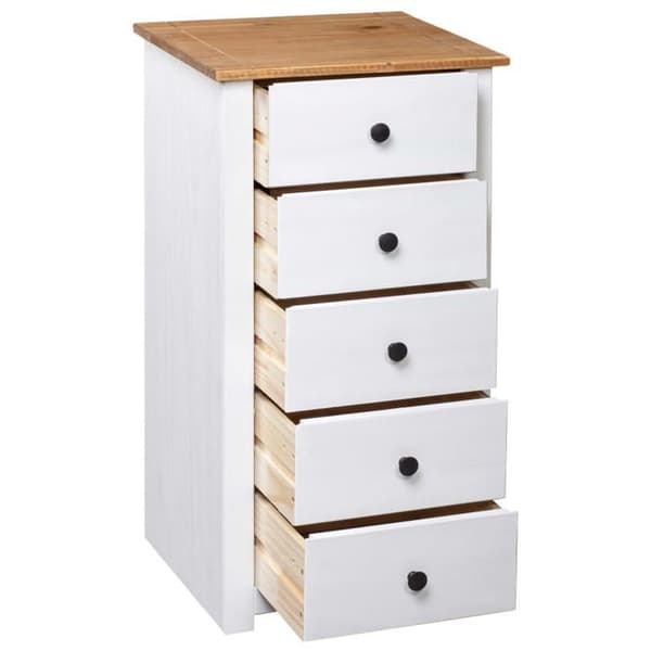 Maison Exclusive - Buffé Vit 46x40x89 cm Pin Gamme Panama Vit