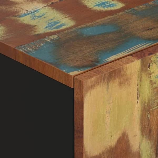 Maison Exclusive - Buffet med 2 døre 90x33x75 cm genbrugstræ