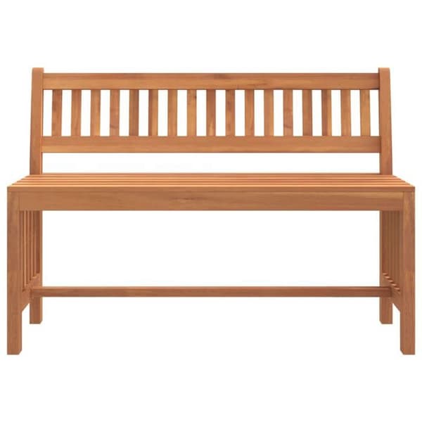 Maison Exclusive - Bänk för trädgård 110 cm massiv eucalyptus