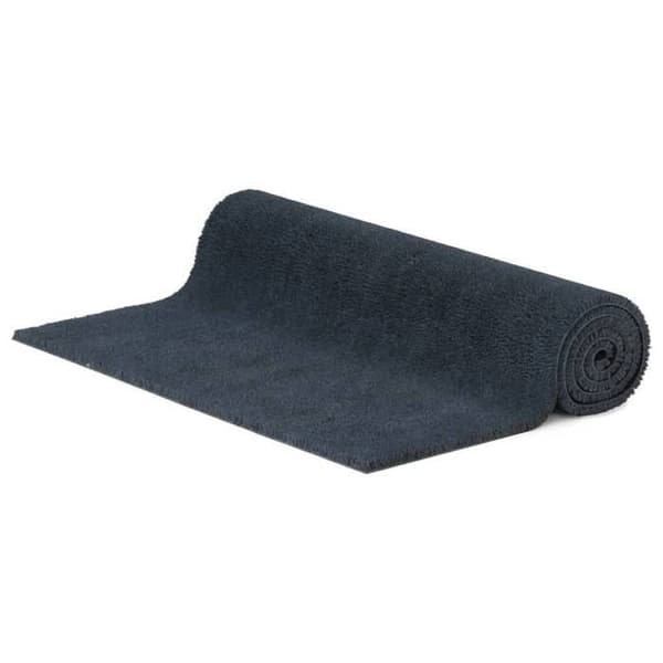 Maison Exclusive - Mörkgrå dörrmatta 100x200 cm tuftad kokosfiber mörkgrå