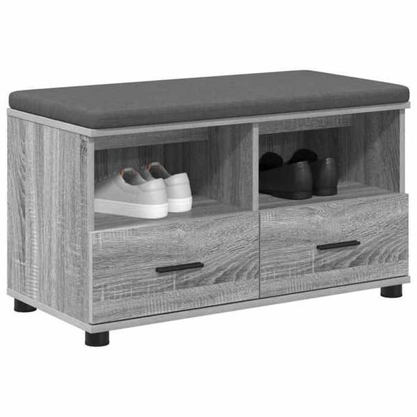 Maison Exclusive - Harmaa Sonoma eteispankki 80 x 38 x 46 cm