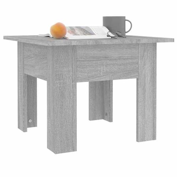 Maison Exclusive - Sonoma grå sofabord 55x55x42 cm ingeniørtræ