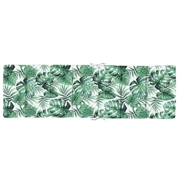 Maison Exclusive - Stolar med lång rygg, 2-pack, bladmotiv