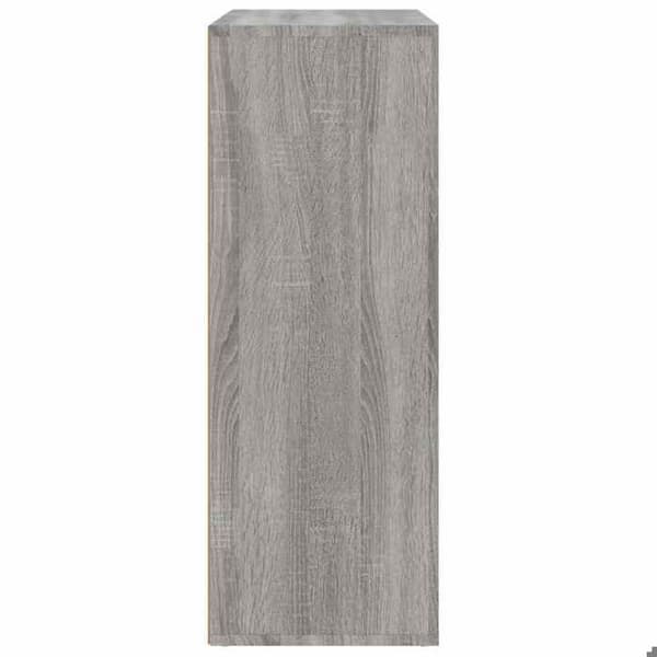 Maison Exclusive - Buffeter 2 stk sonoma grå 60x31x84 cm ingeniørtræ