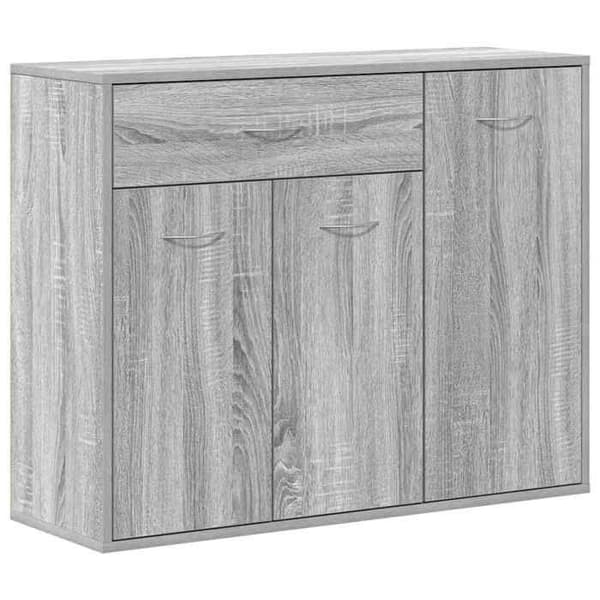 Maison Exclusive - Buffet Sonoma grå 88x30x70 cm Ingenjörsträ
