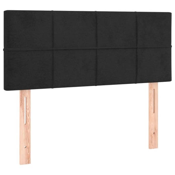 Maison Exclusive - LED-päätymustalla 80x5x78/88 cm sametti svart