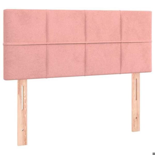 Maison Exclusive - Ruusupääty 100x5x78/88 cm Sametti Ros