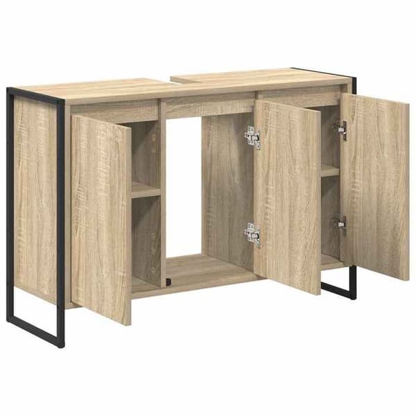Maison Exclusive - Badrumsskåp Sonoma 90 x 30 x 60 cm