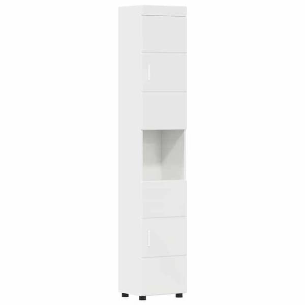 Maison Exclusive - Badrumsskåp Set TULUM Blank Vit Strålande vit