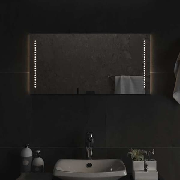 Maison Exclusive - LED-badrumsspegel 80x40 cm