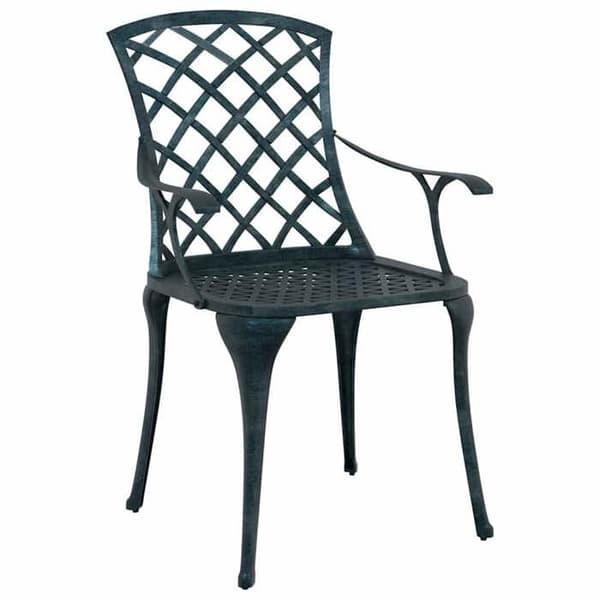 Maison Exclusive - Havestol 4 stk Grøn Aluminium Grön
