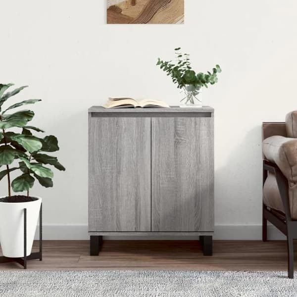 Maison Exclusive - Buffet Sonoma grå 60x35x70 cm Ingenjörsträ