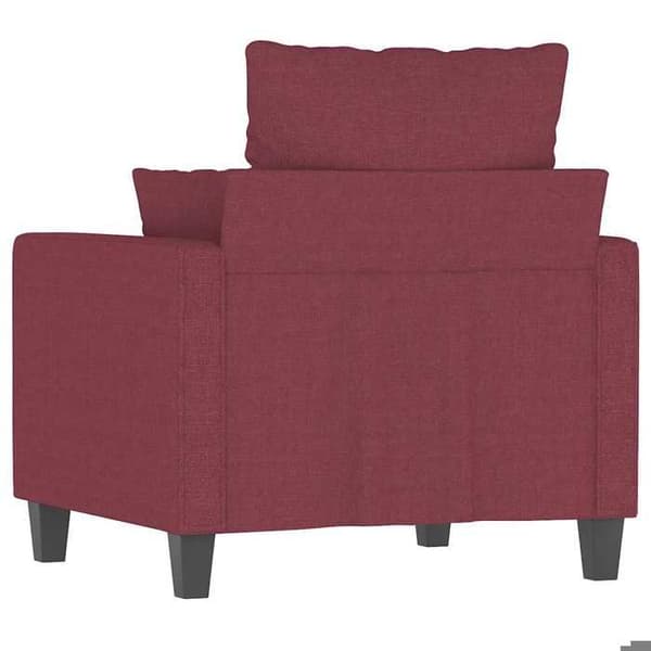Maison Exclusive - Rød bordeaux Stol 60 cm Stof