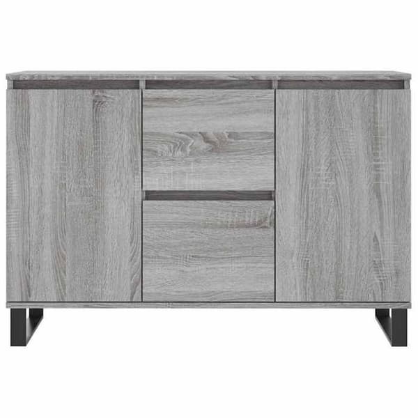Maison Exclusive - Sonoma harmaa buffet 101,5x35x70 cm insinööripuusta
