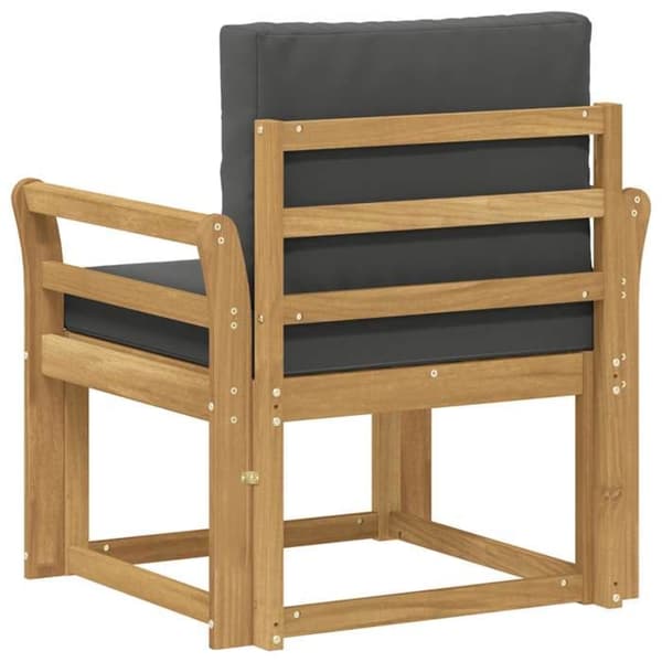 Maison Exclusive - Utomhussoffa i polyester vit och antracit