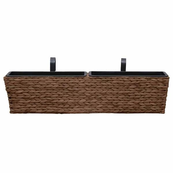 Maison Exclusive - Blomkrukor 2 st vattenhyacint brun