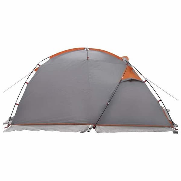Maison Exclusive - Tunneliteltta Harmaa ja oranssi 361 x 235 x 152 cm