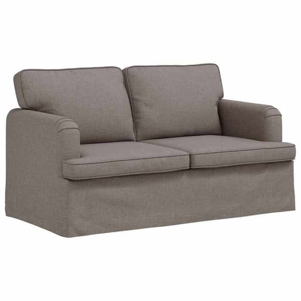 Maison Exclusive - 2-delars soffset i taupe tyg