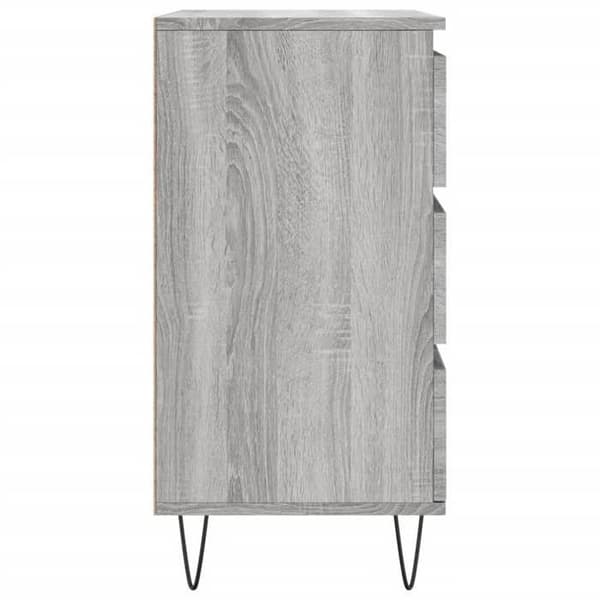 Maison Exclusive - Sonoma harmaa buffet 60x35x70 cm insinööripuuta Grå