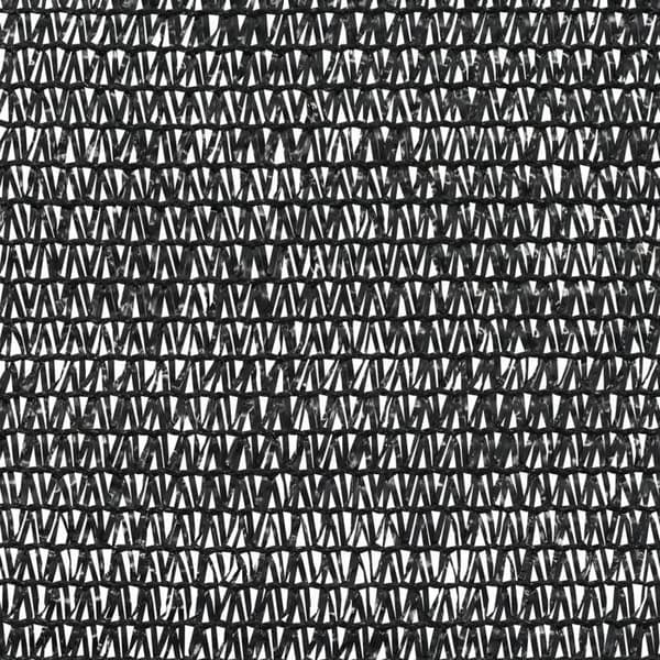 Maison Exclusive - Sort brise-vue net 3,6x25 m PEHD 75 g/m² Svart