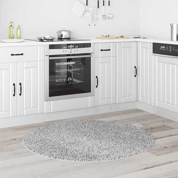 Maison Exclusive - Antiskid Shaggy Mat Grå 120 x 120 cm PP