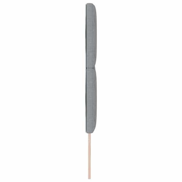 Maison Exclusive - Ljust grå sänggavel 144 cm tyg