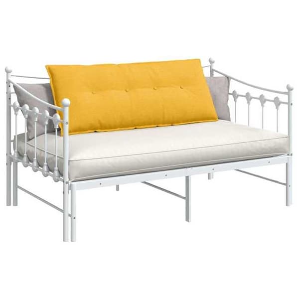 Maison Exclusive - Ljusgul Ryggkudde 120 x 50 cm Sammetstyg