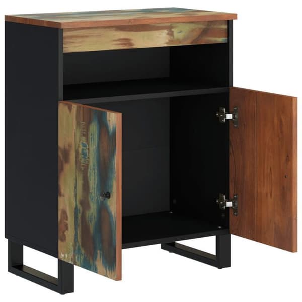 Maison Exclusive - Buffet med 2 døre 60x33x75 cm genbrugstræ