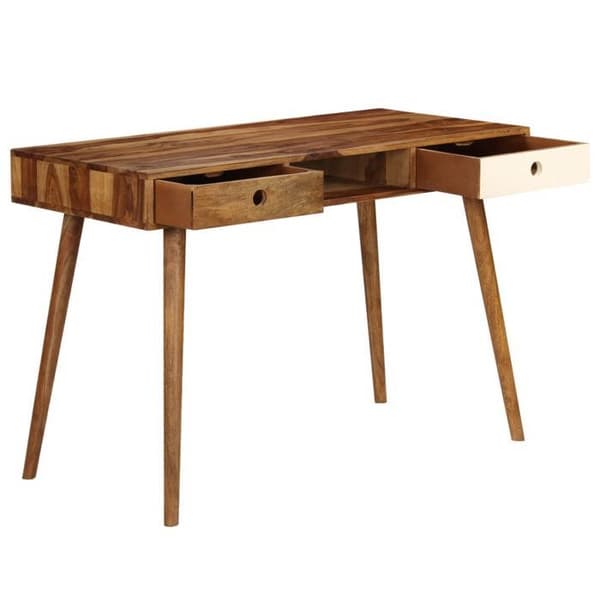 Maison Exclusive - Kontor 110 x 55 x 76 cm Solid Seshamträ Variabla färger (varierar från rum 