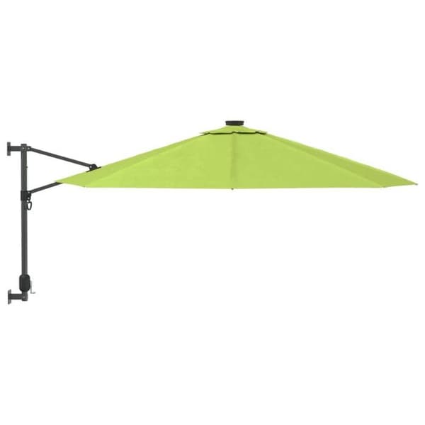 Maison Exclusive - Vægparasol grøn æble 290 cm