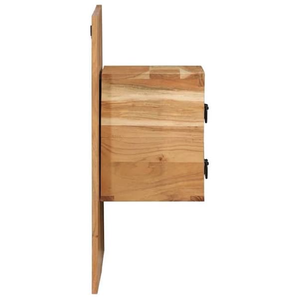 Maison Exclusive - Natbord 60x32x80 cm solid akacietræ
