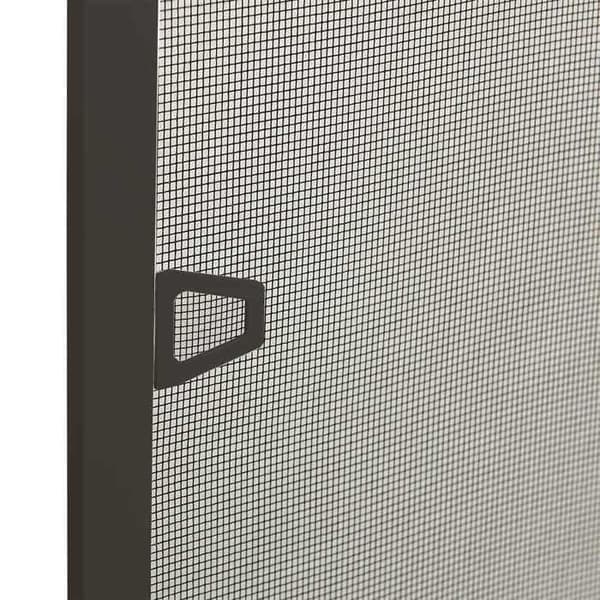 Maison Exclusive - Insektnet til vinduer Anthracite 110 x 130 cm