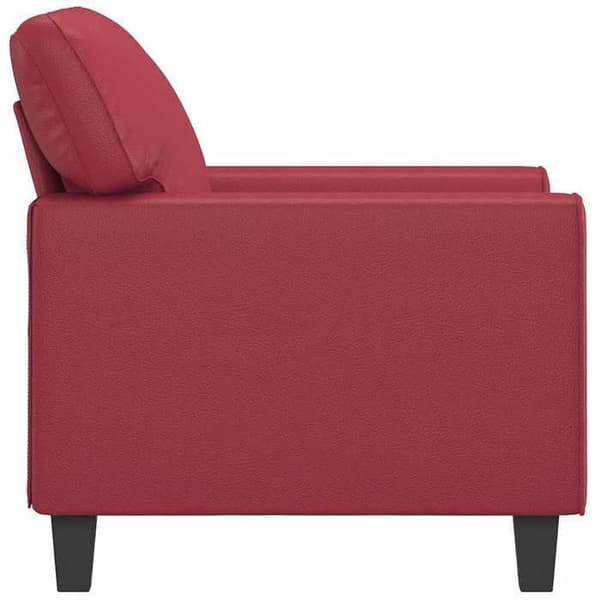 Maison Exclusive - Rød bordeaux Stol 60 cm Simililæder