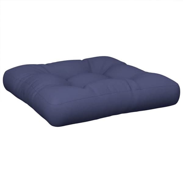 Maison Exclusive - Marinblå pallkudde 60x61,5x10 cm tyg