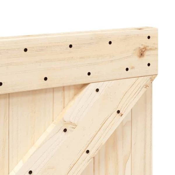 Maison Exclusive - Pääty 80x104 cm massiivipuusta, mänty
