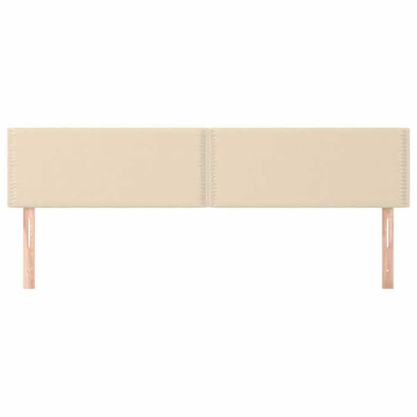 Maison Exclusive - Vuodepääty Kermainen 180x5x78/88 cm Kangas Grädde