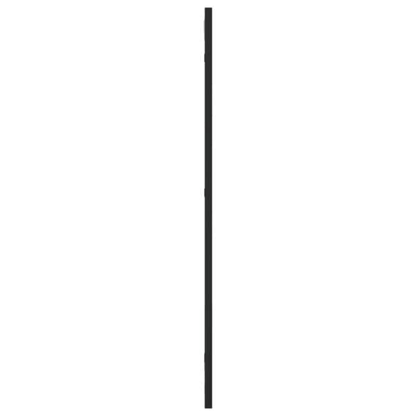 Maison Exclusive - Svart väggspegel 30x80 cm rektangulär järn Svart