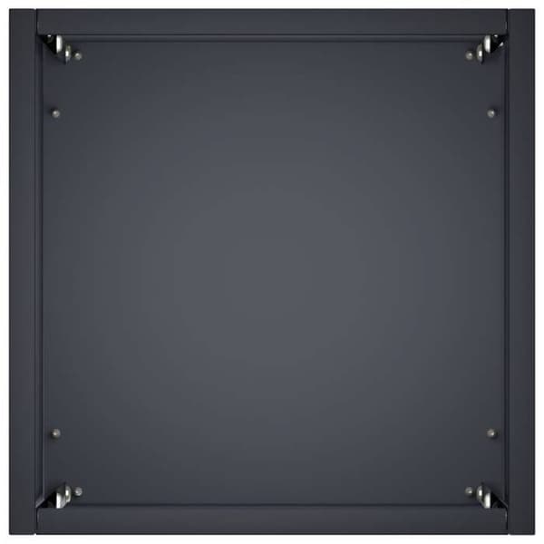Maison Exclusive - Trädgårdskrukor Anthracite 20 x 20 x 50 cm