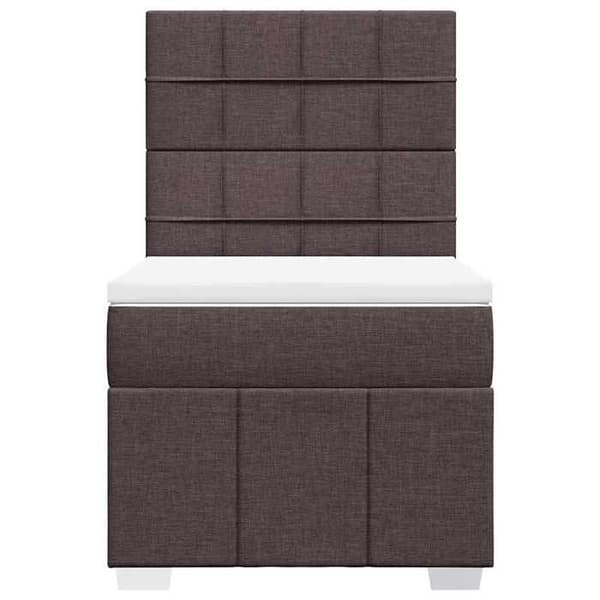 Maison Exclusive - Lakanatukipeite tummanruskea 90x200 cm matolla