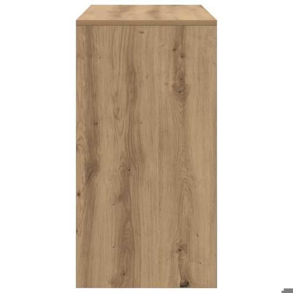 Maison Exclusive - Håndlavet egetræskontor 90 x 40 x 76 cm Ek