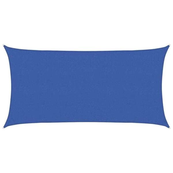 Maison Exclusive - Skuggnät 2 x 6 m HDPE Rektangulär Blå