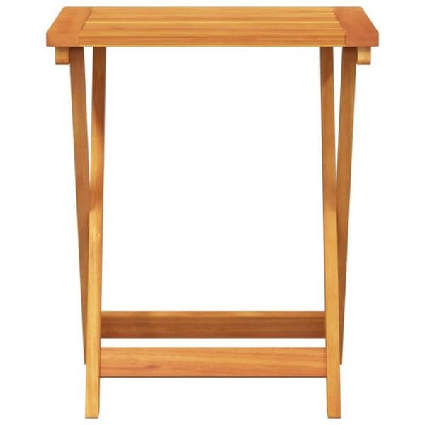 Maison Exclusive - Fällbord för trädgård 50x36x60 cm i solid akaciaträ