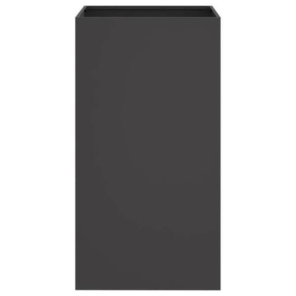Maison Exclusive - Svart blomlåda 42x38x75 cm stål
