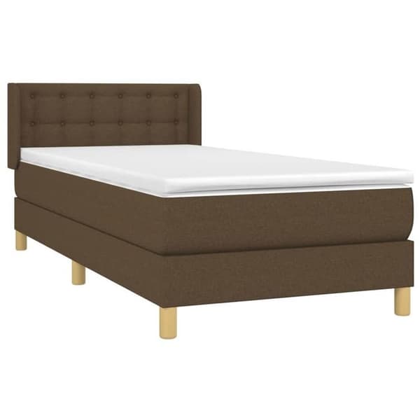 Maison Exclusive - Lakanatukipeite tummanruskea 90x200 cm matolla