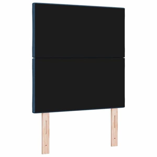 Maison Exclusive - Blå sänggavel 80 cm tyg